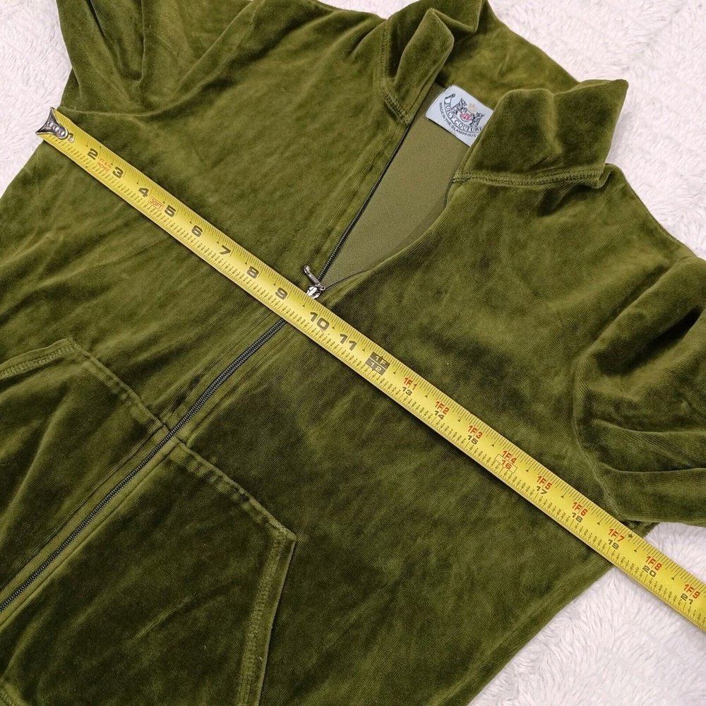 Vintage Juicy Couture Tracksuit Matching Set XL Medium Jacket Pants Pockets Y2k - Picture 12 of 16